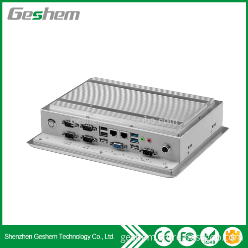 Best industrial pc price 8 inch latest design fanless&wireless low power industrial pc